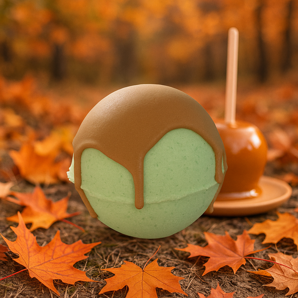 Caramel Apple Bath Bomb
